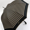 parapluie canne imprimé marin noir et beige jean paul gaultier