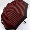 parapluie canne imprimé marin noir et beige jean paul gaultier