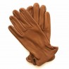 Gants noir en cuir de Cerf pour les cavaliers