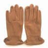 Gants noir en cuir de Cerf pour les cavaliers