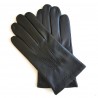 Gants noir en cuir de Cerf pour les cavaliers