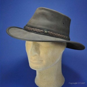 Barmah chapeau australien cuir Bronco