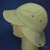 neck flap cap beige Grésigne