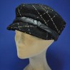 Natasha Brown leather hat