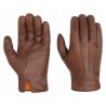 Gants en cuir d'agneau chocolat