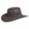 Chapeau Australien Foldaway Cooler marron - Barmah