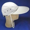 neck flap cap beige Grésigne