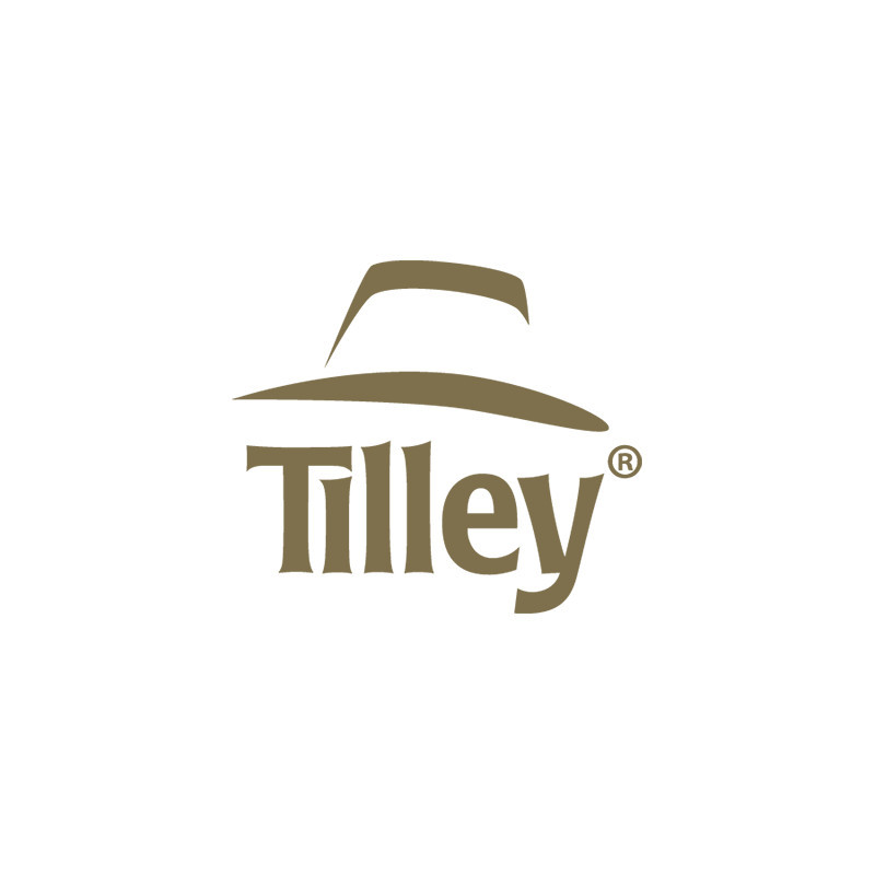 Casquette TILLEY ® golf noire,UPF 50+ et imperméable