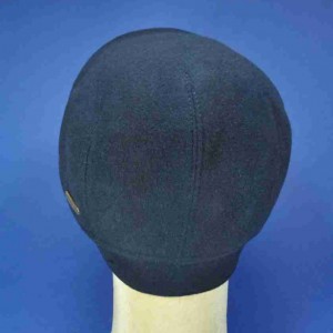 Brown leather baseball cap