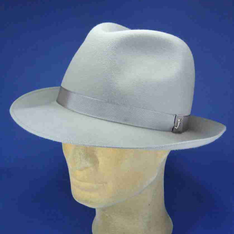 En lapin chapeau Borsalino Noir taille 57 cm en Lapin - 39683243