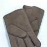 Gants noir en cuir de Cerf pour les cavaliers