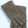 Gants noir en cuir de Cerf pour les cavaliers