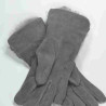 Gants noir en cuir de Cerf pour les cavaliers