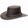 Barmah chapeau cuir buffalo