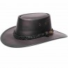 Barmah chapeau cuir buffalo