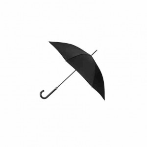 Piganiol parapluie uni noir droit