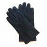 Gants noir en cuir de Cerf pour les cavaliers