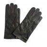 Gants noir en cuir de Cerf pour les cavaliers