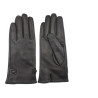 Gants noir en cuir de Cerf pour les cavaliers