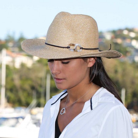 Chapeau femme anti UV traveler naturel