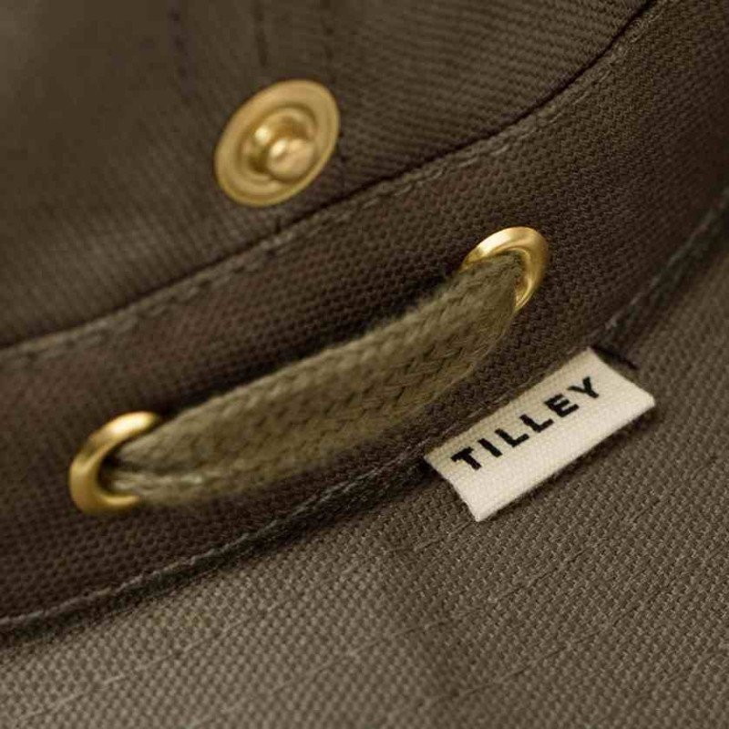Chapeau Seau Tilley T1 Olive – Adulte Unisexe – 7,875 US – Neuf Avec étiquettes