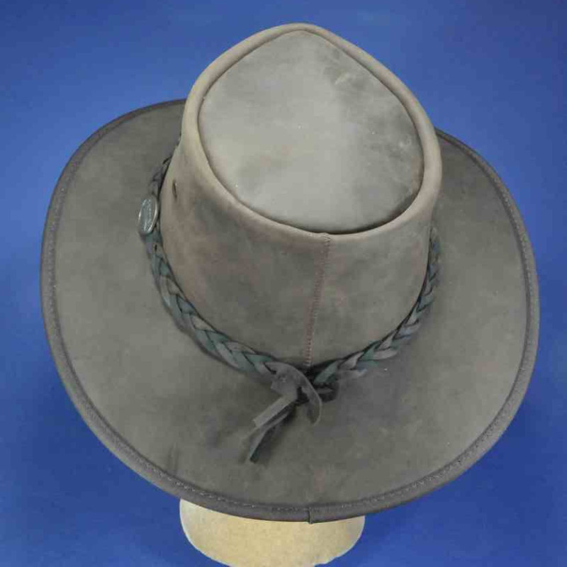 Barmah, chapeau cuir, modèle 1022 - Boutique L'Orignal Fringant