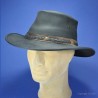 Barmah chapeau cuir buffalo