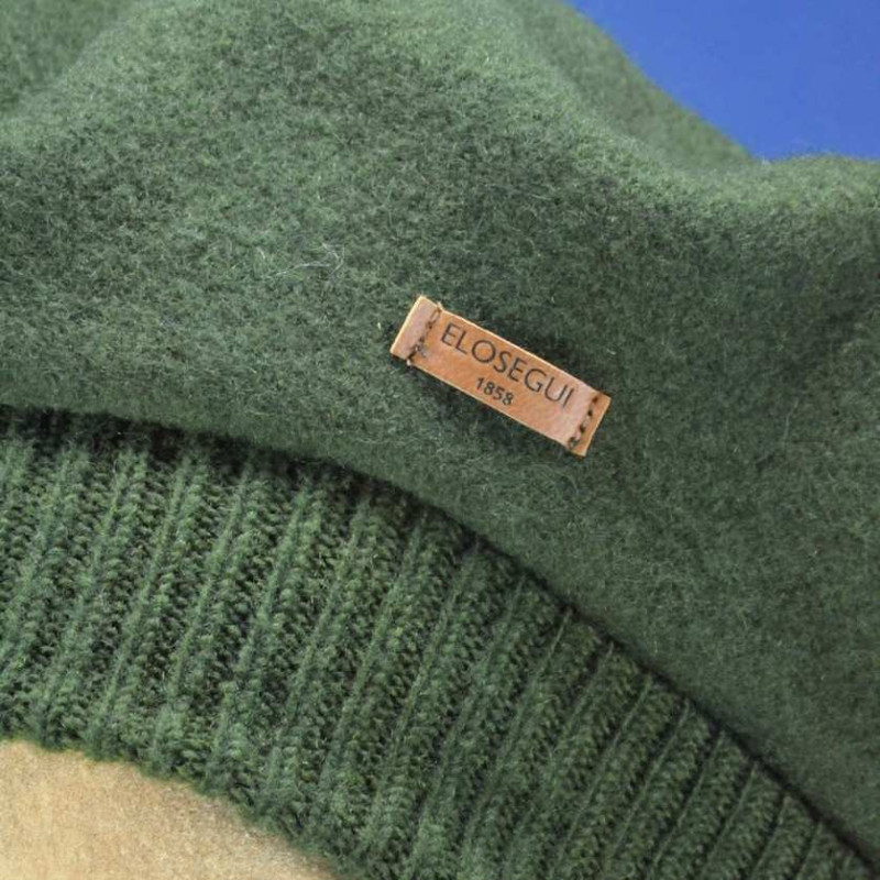 TRIXES Béret Vert Forê – Style Classique – Laine Chaude Pour