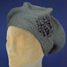 Beret tricoté