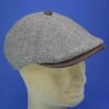 Casquette brooklyn taupe pure laine vierge : couleur - taupe, taille - 58cm