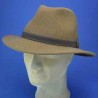 chapeau feutre laine camel