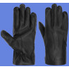 Gants en cuir d'agneau chocolat