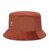 KANGOL cord bucket : couleur - wood, Mixte - Homme et Femme, taille - L.58.59cm