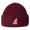 kangol cardinal 2 way beanie : couleur - bordeaux, taille - taille unique 55 à 59 cm