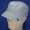 KANGOL casquette cubaine gris réglable : couleur - gris, taille - S.M 54 à 57cm