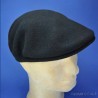 KANGOL casquette laine noire : couleur - noir, taille - M.56.57cm