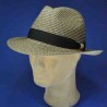 chapeau fedora homme foncé : couleur - beige, taille - 57cm