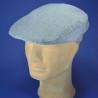 Casquette été en lin pour homme : couleur - bleue, taille - 56cm