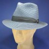 chapeau fedora homme et femme bleu : couleur - bleu 75, taille - 59cm