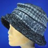 Chapeau mode hiver femme : couleur - anthracite 15, taille - 56.57cm