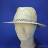 Chapeau de paille grand bord : couleur - naturel , Mixte - Homme et Femme, taille - S.54.55cm