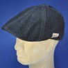 STETSON casquette coton duck cap denim : couleur - noir, taille - S.54.55cm