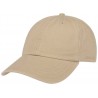 STETSON casquette visiére en coton beige : couleur - beige 41, Mixte - Homme et Femme, Taille Réglable - de 55 à 62cm