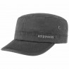 STETSON casquette army mi saison noire : couleur - noir, Mixte - Homme et Femme, taille - S/M-54cm à 57cm