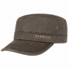 STETSON casquette army mi saison marron : couleur - marron 0, Mixte - Homme et Femme, taille - S/M-54cm à 57cm