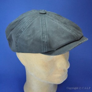 STETSON  casquette irlandaise homme hatteras copes noir