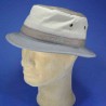 STETSON chapeau petit bord anti UV : couleur - beige, taille - XXl.62-63cm