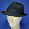 chapeau feutre noir Elkader : couleur - noir, Mixte - Homme et Femme, taille - Xl.60.61cm