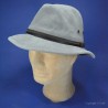 Chapeau homme STETSON :  garniture - cuir, couleur - gris, taille - L.58.59cm