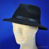 Chapeau STETSON noir :  garniture - noir, couleur - noir, taille - S.54.55cm